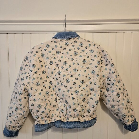 Blank NYC Floral Denim Jacket - Picture 3 of 7